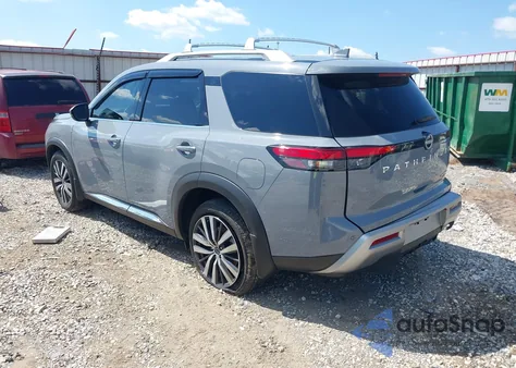 2022 Nissan Pathfinder Platinum 4Wd из США, поврежденный, VIN 5N1DR3DJ9NC263665